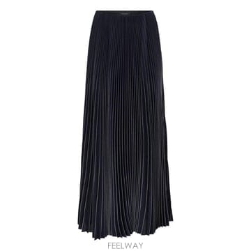 Fabiana Filippi 26FW �ĺ�Ƴ� �ʸ��� �� pleated ��ĿƮ in technical fabric with grosgra26FW �ĺ�Ƴ� �ʸ��� �� pleated ��ĿƮ in technical fa