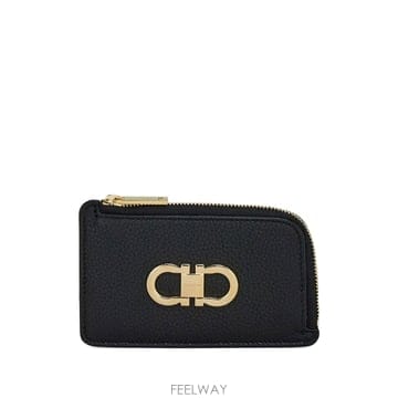 Ferragamo 26FW ����䷹ ��󰡸� ī�� Ȧ�� WITH COIN PURSE 2210750789911NERO TP57626FW ����䷹ ��󰡸� ī�� Ȧ�� WITH COIN PURSE 22107