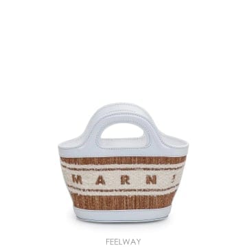 Marni 24FW Marni �� tone raffia �� ���� micro Tropicalia ��� h��bag BMMP24FW Marni �� tone raffia �� ���� micro Tropicalia ��