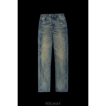 Balmain 26FW Balmain Loose jeans HH1ML138DG106AW TP58031803126FW Balmain Loose jeans HH1ML138DG106AW TP580318031