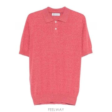 Brunello Cucinelli 26SS ���ڷ� ��ġ�ڸ� ���� T ���� MSL806105C7781RED TP57914460026SS ���ڷ� ��ġ�ڸ� ���� T ���� MSL806105C7781RED T