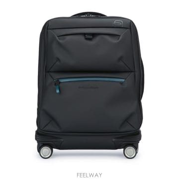 Piquadro 26FW PIQUADRO ���� CABIN LUGGAGE 4 RUOTE IN TESSUTO RICICLATO26FW PIQUADRO ���� CABIN LUGGAGE 4 RUOTE IN TESSUTO RI
