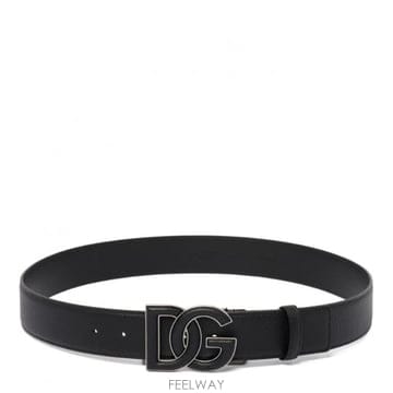 Dolce&Gabbana 26SS ��ü�ذ��ٳ� ���� dg �ΰ� ��Ʈ frontal buckle �ΰ� BC4675AT48980999 T26SS ��ü�ذ��ٳ� ���� dg �ΰ� ��Ʈ frontal buckle ��