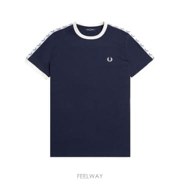 26SS 프레드 PERRY FP TAPED RINGER T 셔츠 M4620266 TP578506632