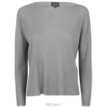 24FW 조르지오아르마니 롱 Sleeves 보트 넥 스웨터 3DAM10AM33ZU8YQ TP578506519