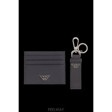Armani 26FW �������� �Ƹ����� ��  ī�� ���̽� �� Ű ü�� EM003598AF13805UA083 TP5807726FW �������� �Ƹ����� ��  ī�� ���̽� �� Ű ü�� EM00