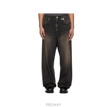MiharaYasuhiro 26SS �������϶�߽����� ���� jeans J16PT123BLACK TP57750212726SS �������϶�߽����� ���� jeans J16PT123BLACK TP577