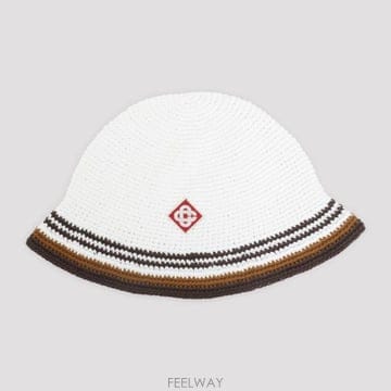 CASABLANCA 26FW CASABLANCA Casablanca Crocheted ���� ���� APF26HAT12101WHIT26FW CASABLANCA Casablanca Crocheted ���� ���� APF26HA