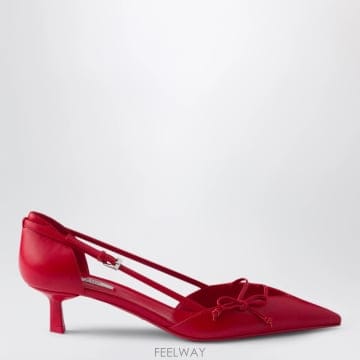 PRADA 26SS ����� Red ���� Side ���� Pumps 1I442OB045011F0011 TP57934607626SS ����� Red ���� Side ���� Pumps 1I442OB045011F001