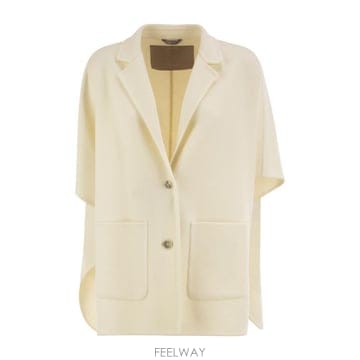 Herno 26FW ������ Double �� cape with lapel collar CA00016DR33415100026FW ������ Double �� cape with lapel collar CA00016DR
