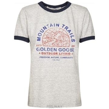 Golden Goose 26FW ��籸�� T ���� with ����Ʈ GWP02768P00264260717 TP57956470626FW ��籸�� T ���� with ����Ʈ GWP02768P00264260717 