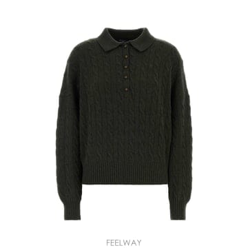 Ralph Lauren [X45]����  211B17767 002 ���� ���� ���ɼ��� Bottle green wool blend po[X45]����  211B17767 002 ���� ���� ���ɼ��� Bottle gre
