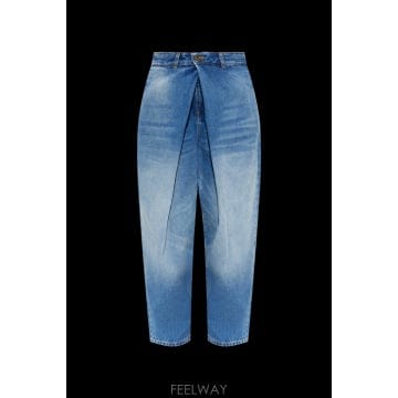 Balmain 26FW Balmain Jeans with pleats HF1MH060DG266FF TP58047921426FW Balmain Jeans with pleats HF1MH060DG266FF TP58047