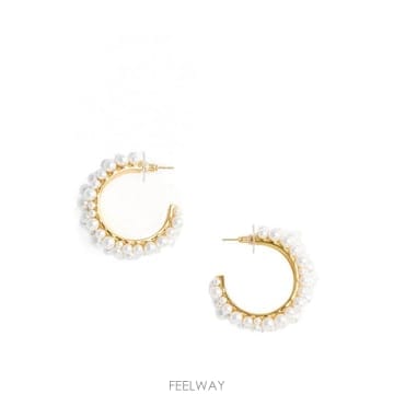 Self Portrait 26FW Self portrait ���� earrings PF26610EGD TP57819591126FW Self portrait ���� earrings PF26610EGD TP57819591