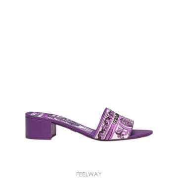 Dolce&Gabbana 26SS ��ü�ذ��ٳ� Heeled �� with Majolica pattern CR1748AV804I03TN26SS ��ü�ذ��ٳ� Heeled �� with Majolica pattern CR17