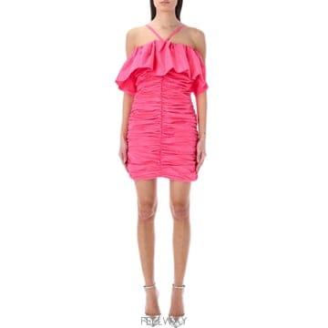 MSGM 23SS Msgm Draped ruffle �̴� �巹�� 3441MDA3723710913 TP57750044123SS Msgm Draped ruffle �̴� �巹�� 3441MDA3723710913 
