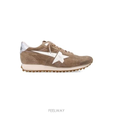 Golden Goose 26FW ��籸�� ��籸�� Marathon tobacco suede ���� ����Ŀ�� 26AGWF01071F0026FW ��籸�� ��籸�� Marathon tobacco suede ���� ��