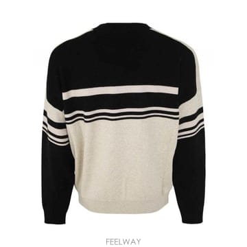 Isabel Marant 23FW ���ں����� Intarsia �ΰ� stripe ���� PU0183HAA3L84H01BK TP57818823FW ���ں����� Intarsia �ΰ� stripe ���� PU0183HAA3L8