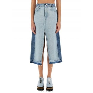 Stella McCartney 25SS ���ڶ� ��īƮ�� ���� ��ĿƮ WITH CONTRASTING PANEL 6D03453SQH10454525SS ���ڶ� ��īƮ�� ���� ��ĿƮ WITH CONTRASTING PANE