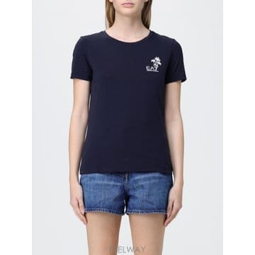 Armani 26SS E A 7 T ���� in cotone con �ΰ� 7W001022AF18401UB102 TP578726SS E A 7 T ���� in cotone con �ΰ� 7W001022AF18401UB