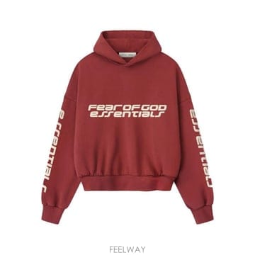 Fear of God 26SS �Ǿ���갫 ESSENTIALS Cropped relaxed �ĵ�Ƽ 192HO256901FCRIMSO26SS �Ǿ���갫 ESSENTIALS Cropped relaxed �ĵ�Ƽ 192H