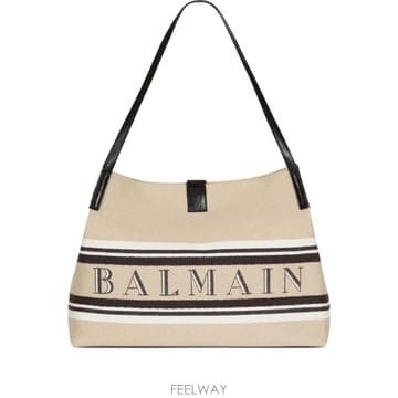 Balmain 26SS Balmain Borsa Release �̵�� Balmain in canvas di cotone G26SS Balmain Borsa Release �̵�� Balmain in canvas di