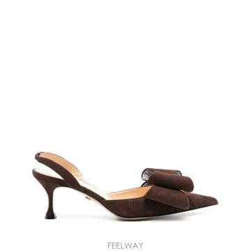 MACH & MACH 24FW MACH MACH Le Cadeau Kitten �� ������ PF24S057765SUEDKBDARK24FW MACH MACH Le Cadeau Kitten �� ������ PF24S057765S