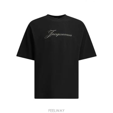 Jacquemus 26FW ��ũ���� ��ũ���� Crew �� T ���� TSM00639AJ00289BLACK TP57911265126FW ��ũ���� ��ũ���� Crew �� T ���� TSM00639AJ00289B