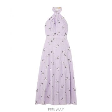 ERDEM 22FW ERDEM ���� �巹�� CR2321694LECLSELENEDRESSLILACWHITEOLIVELIL22FW ERDEM ���� �巹�� CR2321694LECLSELENEDRESSLILACWH