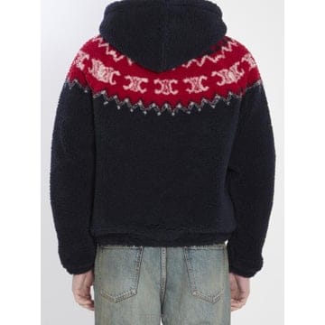 CELINE 26SS Celine �ĵ� ���� IN TRIOMPHE FAIR ISLE FLEECE RV0RF0G66CAD026SS Celine �ĵ� ���� IN TRIOMPHE FAIR ISLE FLEECE RV0