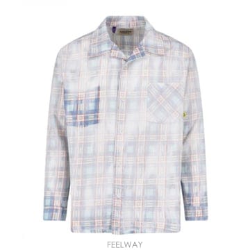GALLERY DEPT. Gallery Dept  ���� ���� TOP025BLUEPLAID TP578807131Gallery Dept  ���� ���� TOP025BLUEPLAID TP578807131
