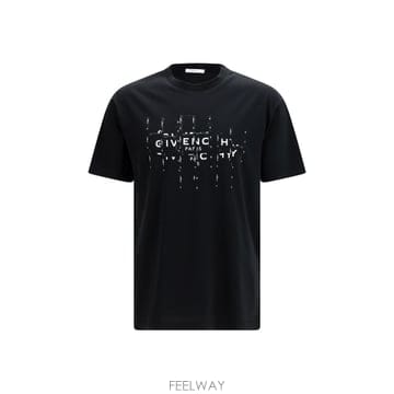 지방시 티셔츠 블랙