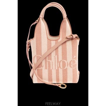 Chloe 26FW chloe Embroidered canvas chloA Stripy �ڵ�� CH26AP777R65226FW chloe Embroidered canvas chloA Stripy �ڵ�� CH26