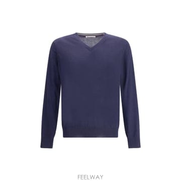 [B1] 브루넬로 쿠치넬리 M2400162 라운드넥 니트 스웨터 남성 M2400162CW425