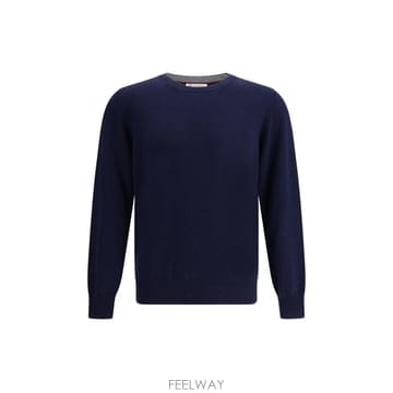 [B1] 브루넬로 쿠치넬리 M2200100 라운드넥 니트 스웨터 남성 M2200100CW425
