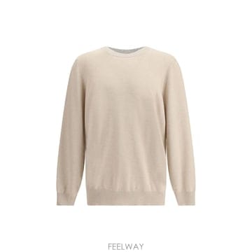 [B1] 브루넬로 쿠치넬리 M2200100 라운드넥 니트 스웨터 남성 M2200100CS396