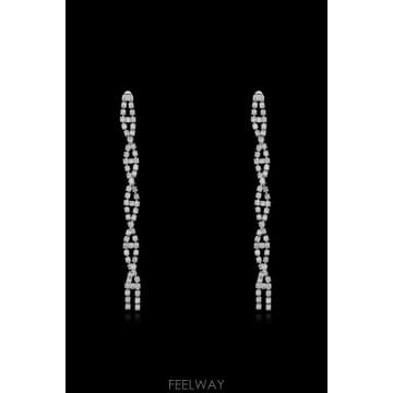 Balenciaga 26SS Balenciaga Earrings with shimmering ũ����Ż 834527TZ64S14026SS Balenciaga Earrings with shimmering ũ����Ż 8345