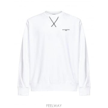 지방시 솔기 크루넥 스웨트셔츠