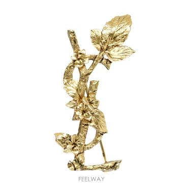 Saint Laurent 26FW ���ζ� Saint Laurant Botanic Cassandre ����� Brooch 26AA001S26FW ���ζ� Saint Laurant Botanic Cassandre ����� Bro