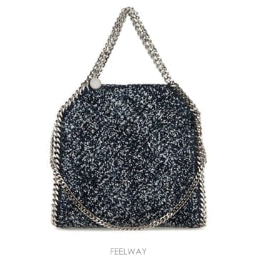 Stella McCartney 25SS ���ڶ� ��īƮ�� Embroidered ��ư �̴� Falabella �ڵ�� 371223WP04464125SS ���ڶ� ��īƮ�� Embroidered ��ư �̴� Falabella 