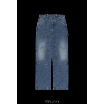 Balmain 26FW Balmain Jeans with vintage effect HH1MI130DG266FF TP57726FW Balmain Jeans with vintage effect HH1MI130DG266FF
