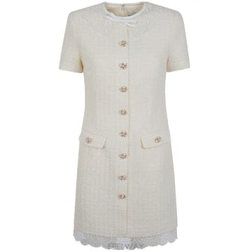 Self Portrait 26FW Self portrait Boucle ���̽� Trim �巹�� PF26002BCREAM TP5795326FW Self portrait Boucle ���̽� Trim �巹�� PF26002BC