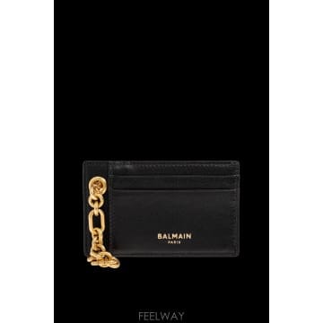 Balmain 26FW Balmain ī�� Ȧ�� with chain HM1MA093TJQNGFE TP57850411826FW Balmain ī�� Ȧ�� with chain HM1MA093TJQNGFE TP57