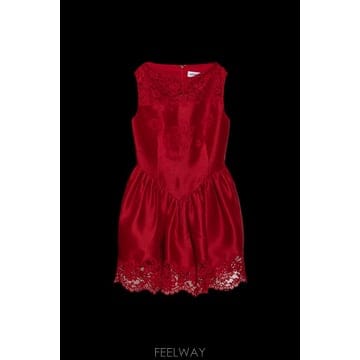 Self Portrait 26FW Self portrait ���̽� taffeta �巹�� AW26022SR0RED TP58072822826FW Self portrait ���̽� taffeta �巹�� AW26022SR0RED