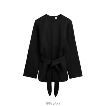 Toteme 26FW Toteme ��� satin tunic with ��Ʈ in ���� 263WRT0763FB067100126FW Toteme ��� satin tunic with ��Ʈ in ���� 263WRT0