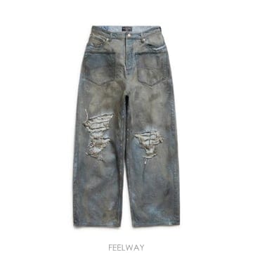 Balenciaga 25SS Balenciaga Baggy jeans with patch pockets 751111TDW143325SS Balenciaga Baggy jeans with patch pockets 751111T