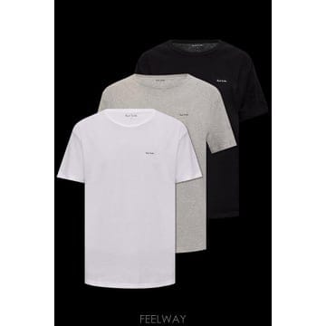 Paul Smith �����̽� ��Ʈ sleeves  Discreet �ΰ� on the front  Crew ��  M1A389M3P�����̽� ��Ʈ sleeves  Discreet �ΰ� on the front  Cre