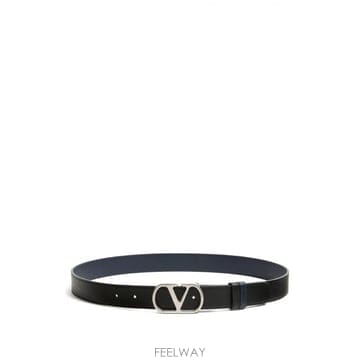 Valentino 26FW Valentino ��Ʈ H  30 REVERSIBILE VLOGO SIGNATURE 8Y0T0SQ326FW Valentino ��Ʈ H  30 REVERSIBILE VLOGO SIGNATURE 