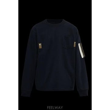 Sacai 26FW Sacai �� sleeve T ���� 2604074M0233 TP58065530826FW Sacai �� sleeve T ���� 2604074M0233 TP580655308