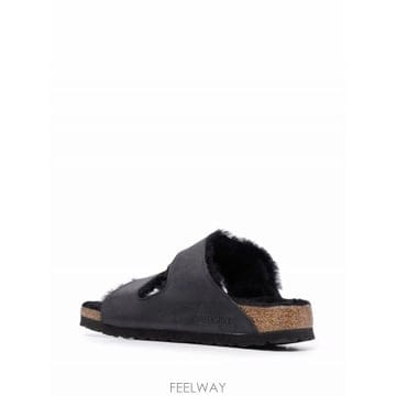 Birkenstock 23FW BIRKENSTOCK Arizona �� buckle shearling 1020138BLACK TP523FW BIRKENSTOCK Arizona �� buckle shearling 1020138BL
